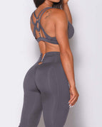 Grey / XS / Leggings+Bras