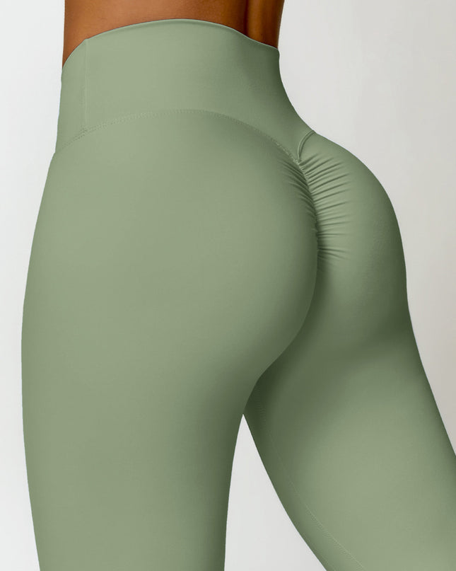 ZASUWA Female Scrunch Bum High-rise Leggings