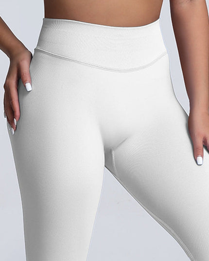 ZASUWA Female Seamless Quick Dry Scrunch Bum High-waisted Booty Leggings