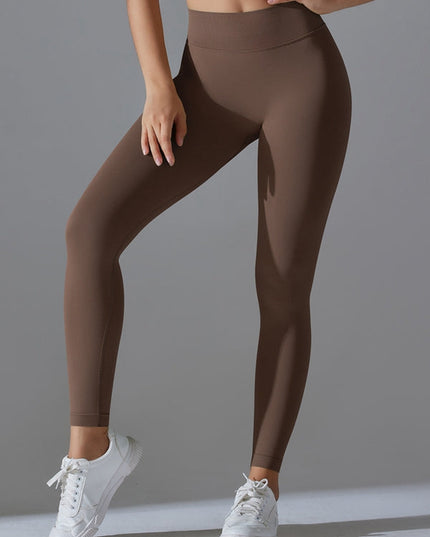 ZASUWA Female Seamless Scrunch Bum Yoga Leggings