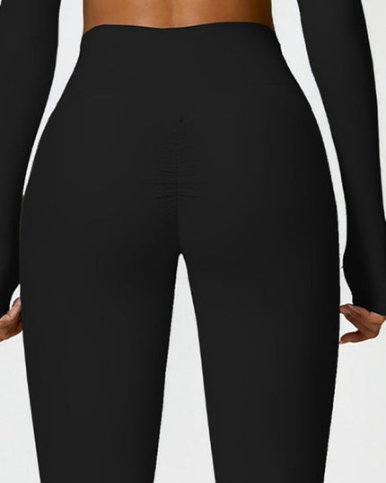 ZASUWA Female Scrunch Bum High-rise Leggings