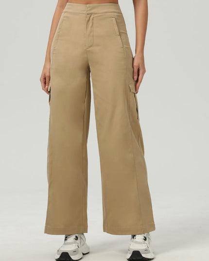 ZASUWA Female Pocket Casual Cargo Pants