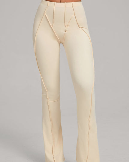 ZASUWA Female Stitch Flare Leggings