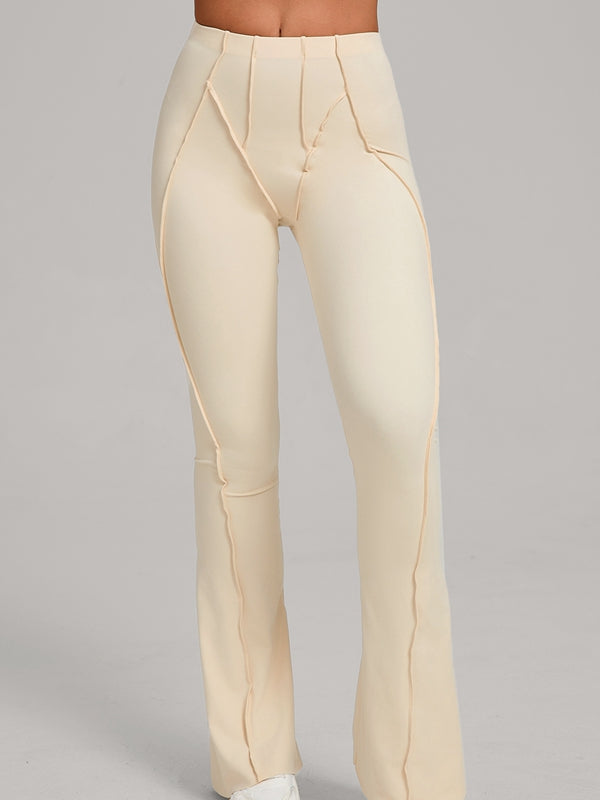 ZASUWA Female Stitch Flare Leggings