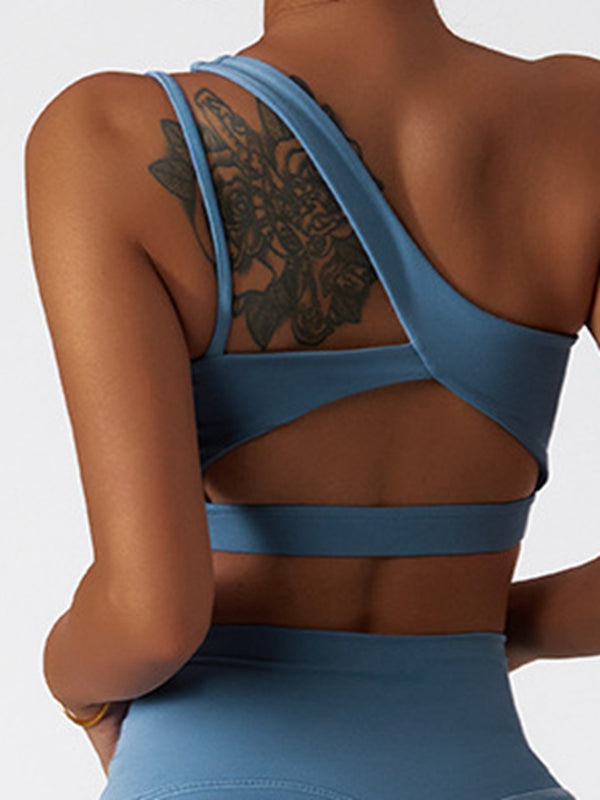 ZASUWA Female Cut Out Breathable Sports Bras