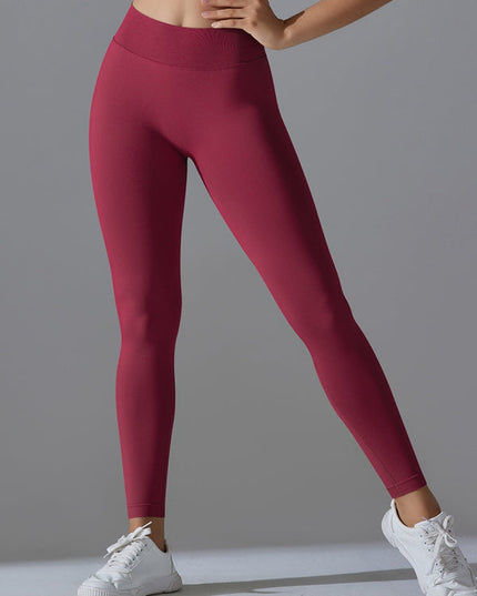 ZASUWA Female Seamless Scrunch Bum Yoga Leggings