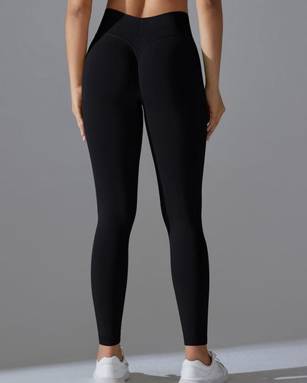 ZASUWA Female Seamless Scrunch Bum Yoga Leggings