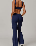 Navy / S / Leggings+Bras