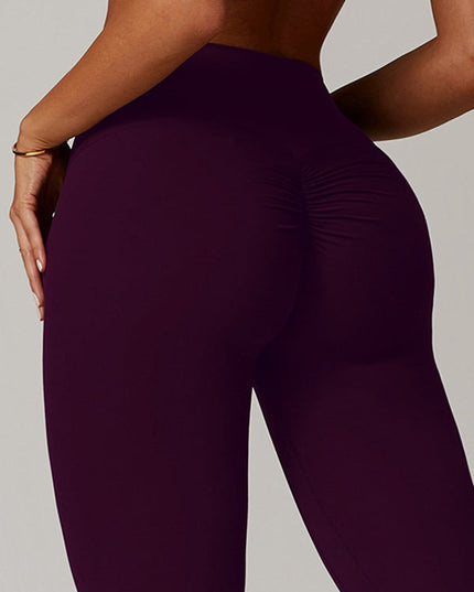 ZASUWA Female Scrunch Bum High-rise Leggings