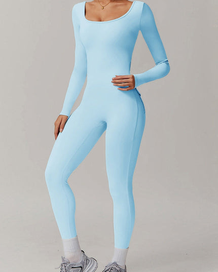 ZASUWA Female Sexy Cutout Pocket Booty Cargo Jumpsuit