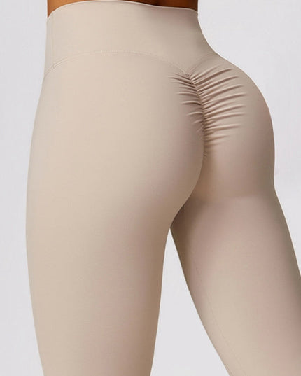 ZASUWA Female Scrunch Bum High-rise Fitness Leggings
