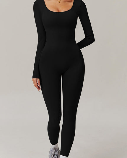 ZASUWA Female Sexy Cutout Pocket Booty Cargo Jumpsuit