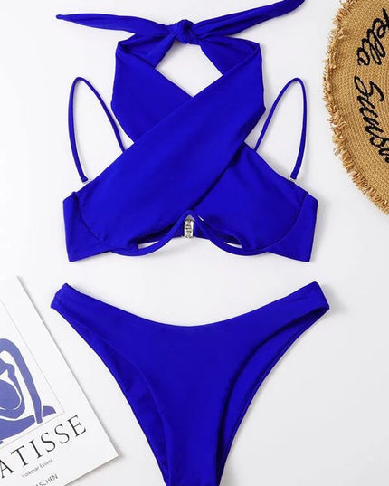 ZASUWA Female Cross Beach Bikini Set