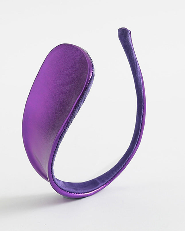 ZASUWA Female Faux Leahter “Visual Invisibility”  C-shaped Panties