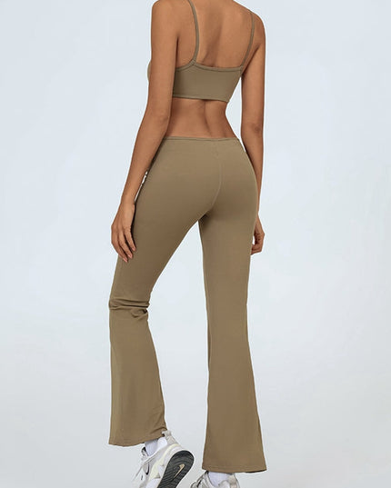 ZASUWA Female Flare Cutout Jumpsuit