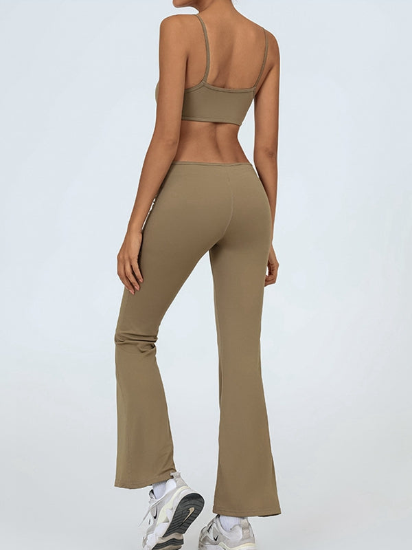 ZASUWA Female Flare Cutout Jumpsuit