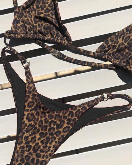 ZASUWA Female Sexy Animal Print Bikini Set