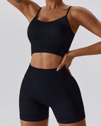 Black / S / Bras+Shorts