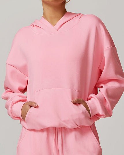 ZASUWA Female Pocket Casual Hoodie