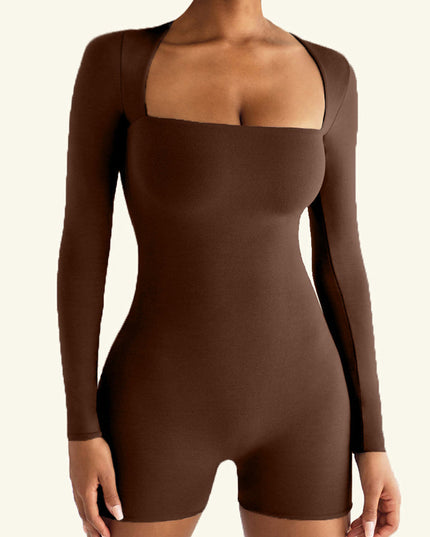 ZASUWA Female Square Collar Short Romper X ANECHKAANNN ⭐