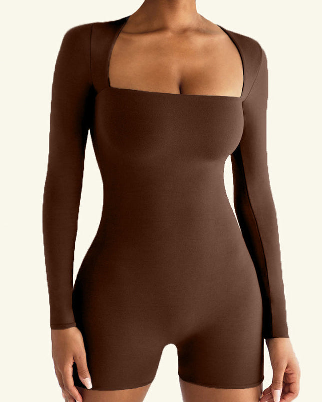 ZASUWA Female Square Collar Short Romper X ANECHKAANNN ⭐