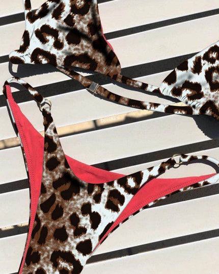 ZASUWA Female Sexy Animal Print Bikini Set