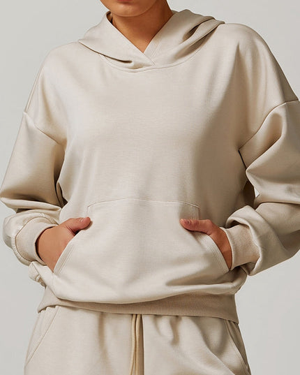 ZASUWA Female Pocket Casual Hoodie