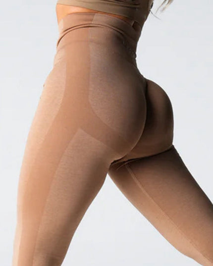 ZASUWA Female Sexy Scrunch Bum Hip-lift Seamless Leggings