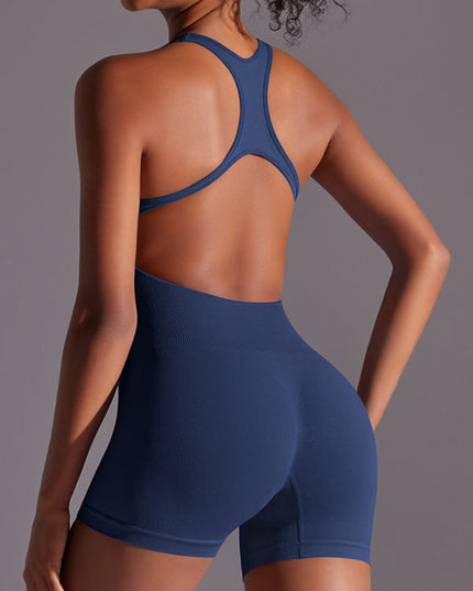 ZASUWA Female Hollow Out Sweat-absorbent Breathable Short Romper X ANECHKAANNN ⭐