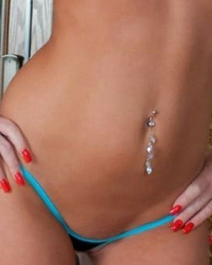 ZASUWA Female Contrast Color T-back Panties