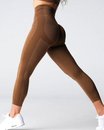 ZASUWA Female Sexy Scrunch Bum Hip-lift Seamless Leggings
