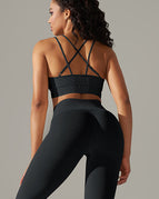 Black / S / Leggings+Shorts+Bras