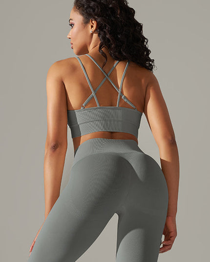 ZASUWA Female Seamless Quick-drying Scrunch Bum Leggings