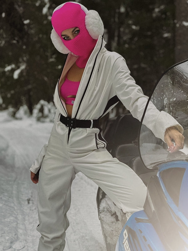 ZASUWA Female Waterproof Warm Zipper Ski Jumpsuit X ANECHKAANNN ⭐