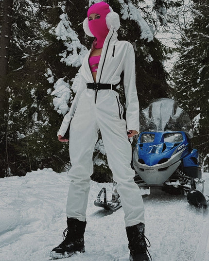 ZASUWA Female Waterproof Warm Zipper Ski Jumpsuit X ANECHKAANNN ⭐