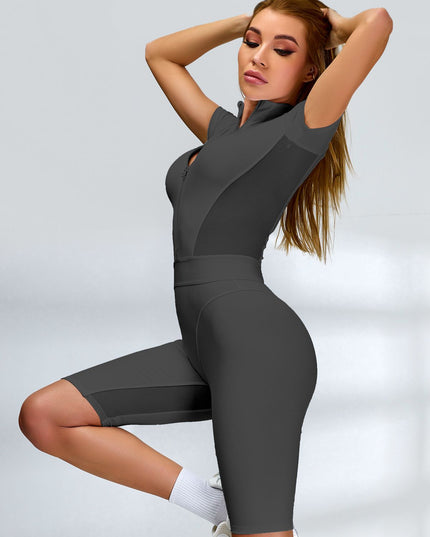 ZASUWA Female Push-Up Mesh Romper