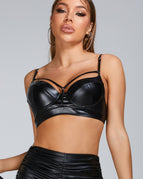 Black / S / Bras