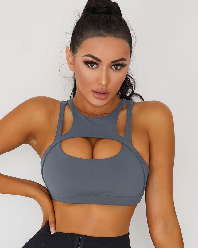 ZASUWA Female Sexy Cutout Sports Bras