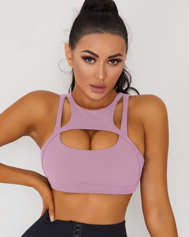 ZASUWA Female Sexy Cutout Sports Bras