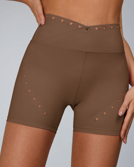 ZASUWA Female Cutout V Shape Waist Leggings