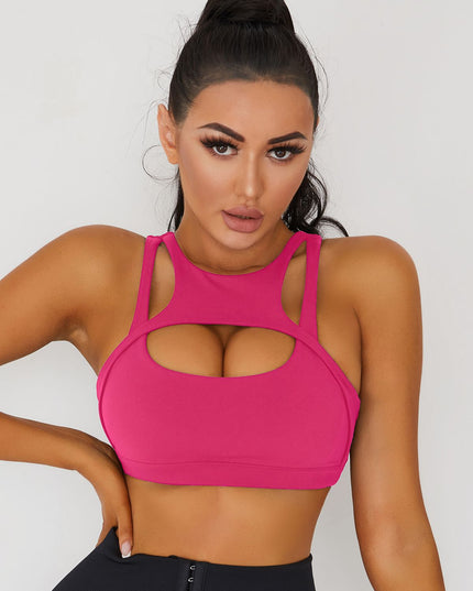ZASUWA Female Sexy Cutout Sports Bras