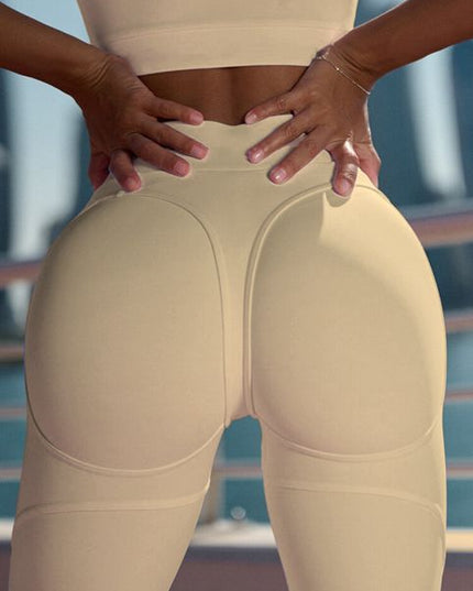🖤ZASUWA Female Extra Sexy Push-Up "Juicy White" Leggings