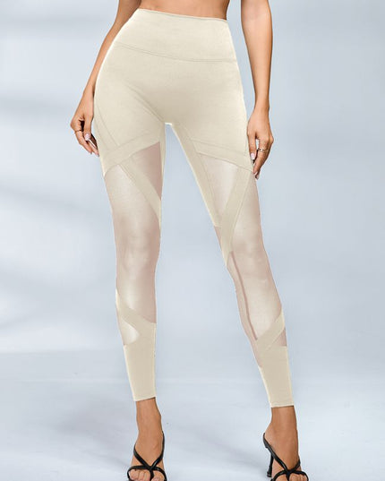 ZASUWA Female Sexy Sheer Mesh Hip-lift Tracksuit