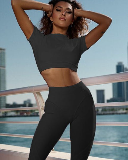 🖤ZASUWA Female Extra Sexy Push-Up "Juicy White" Leggings