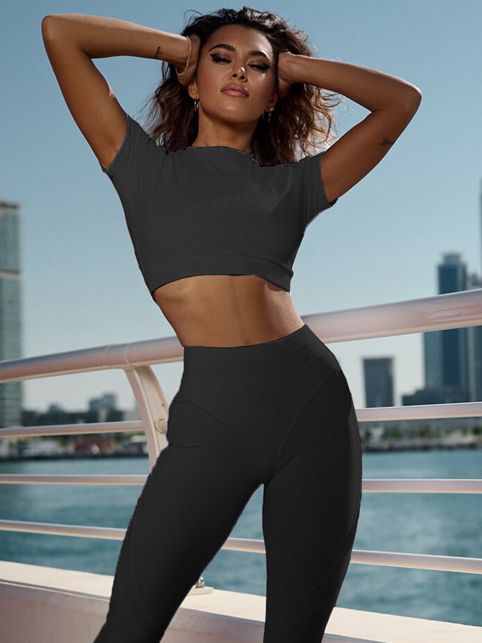 ❤ZASUWA Female Extra Sexy Push-Up "Juicy White" Sportswear