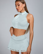 Light Cyan / S / Skirts+Bras