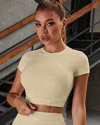 Wheat / S / Short Sleeves