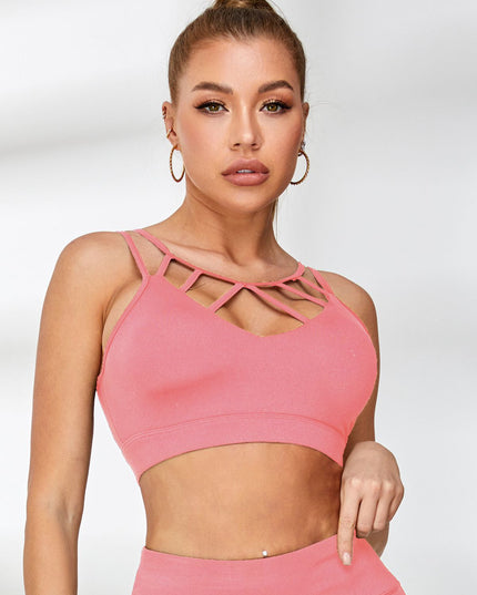 ZASUWA Female Cutout Backless Mesh Tracksuit