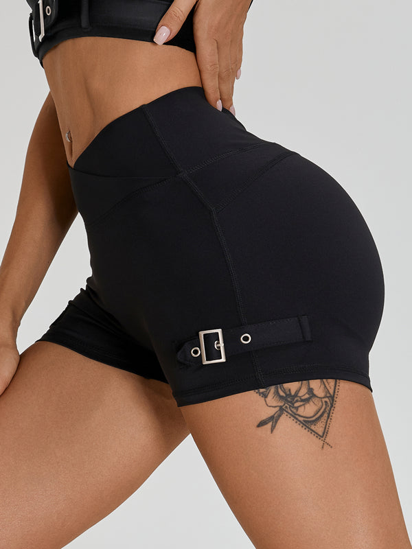 ZASUWA Female Button Backless Sports Bras