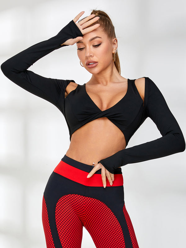 ZASUWA Female Unique Twist With Pads Long Sleeves